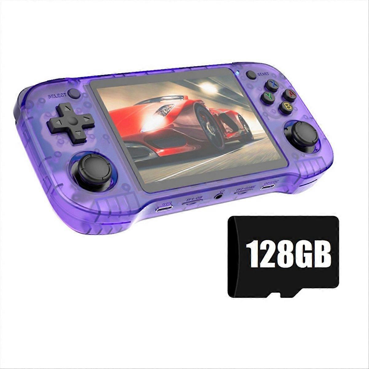 R46H Handheld Retro Game Console 4.2 Inch Screen 128G 20000+Games B