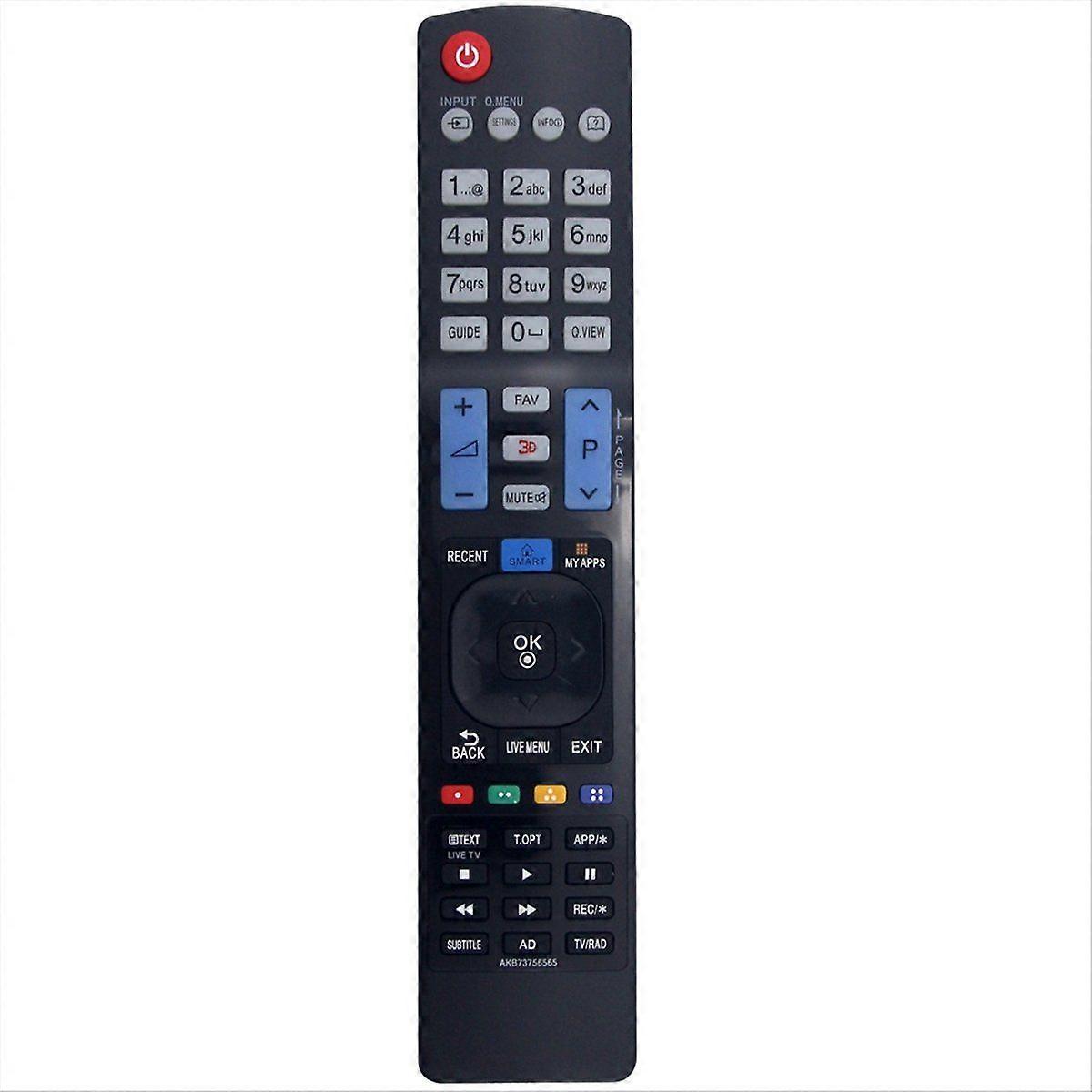 Replace AKB73756565 TV Remote Control for TV AKB73756504 AKB73756510 AKB73756502 AKB73615303 AKB732