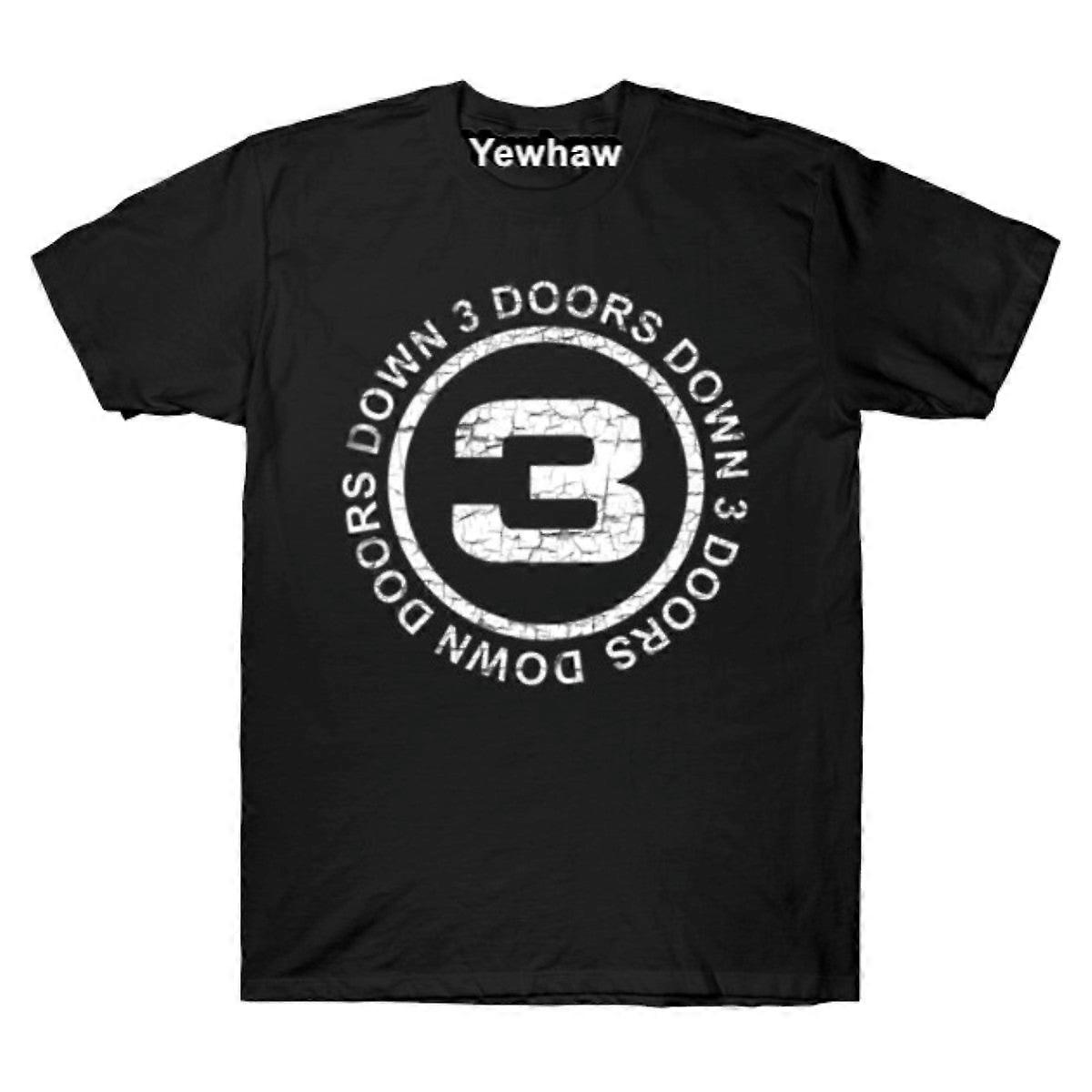 3 Doors Down Vintage Crack Logo T-shirt