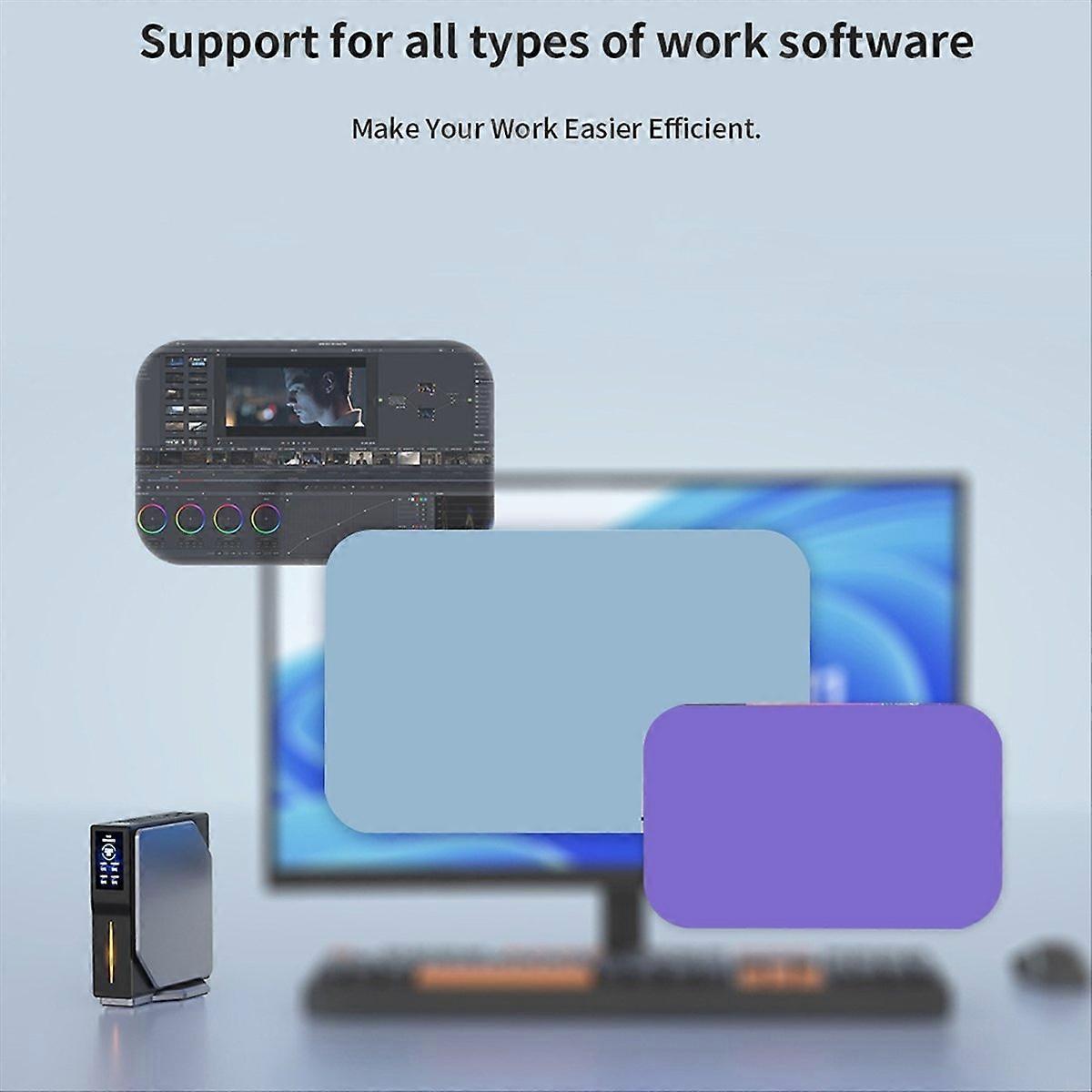 Computers Support HD 4K Triple Display EU-Plug