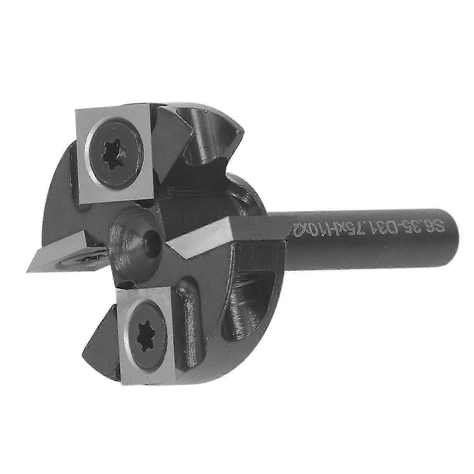 Bestseller 1/4in Shank Insert Style Spoilboard Bit 2 and 2 Flute 1 1/4in Cutting Diameter Spoilboard Surfacing Router Bit