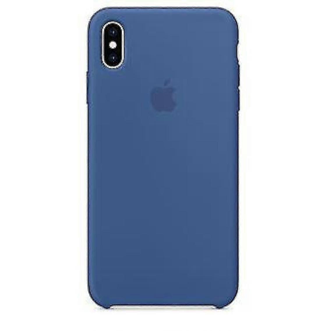 Blue Silicone Case For Apple Iphone Xs Max