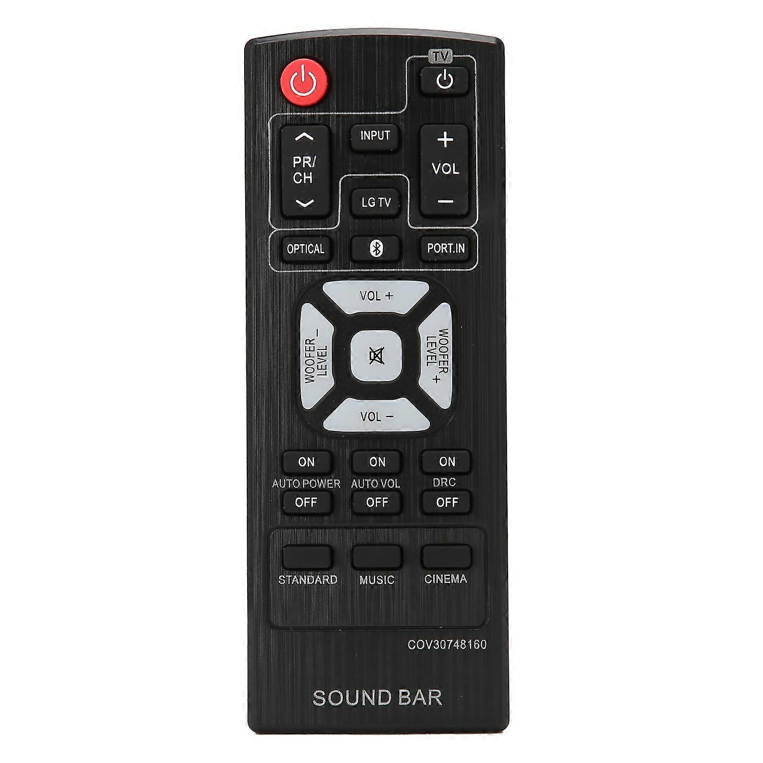 Soundbar Remote Control Universal Replacement Remote Control for LG Bluetooth Sound System