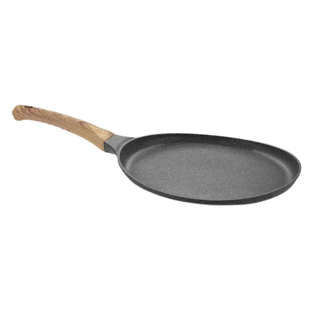Aluminum Alloy Frying Pan With Ergonomic Handle NonStick Coating Induction Compatible Pancake And Egg Pan