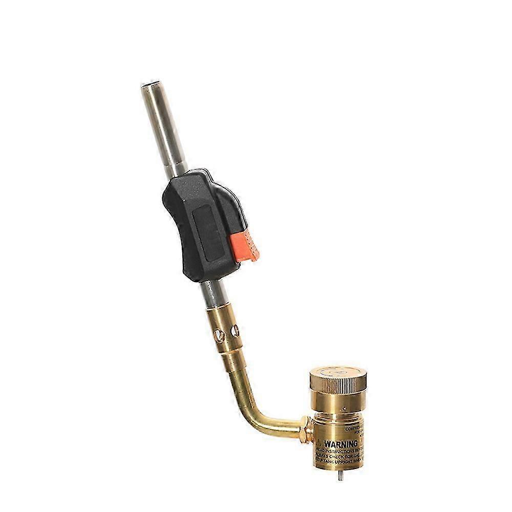 Propane Torch Head High-Powered MAPP Gas Blow Torch Adjustable Flame Durable Brass Construction for Camping Welding Soldering Heatin