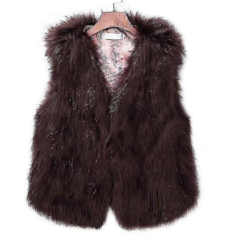 Winter Imitation Fox Fur Vest Warm Vest Women's Vest Coat