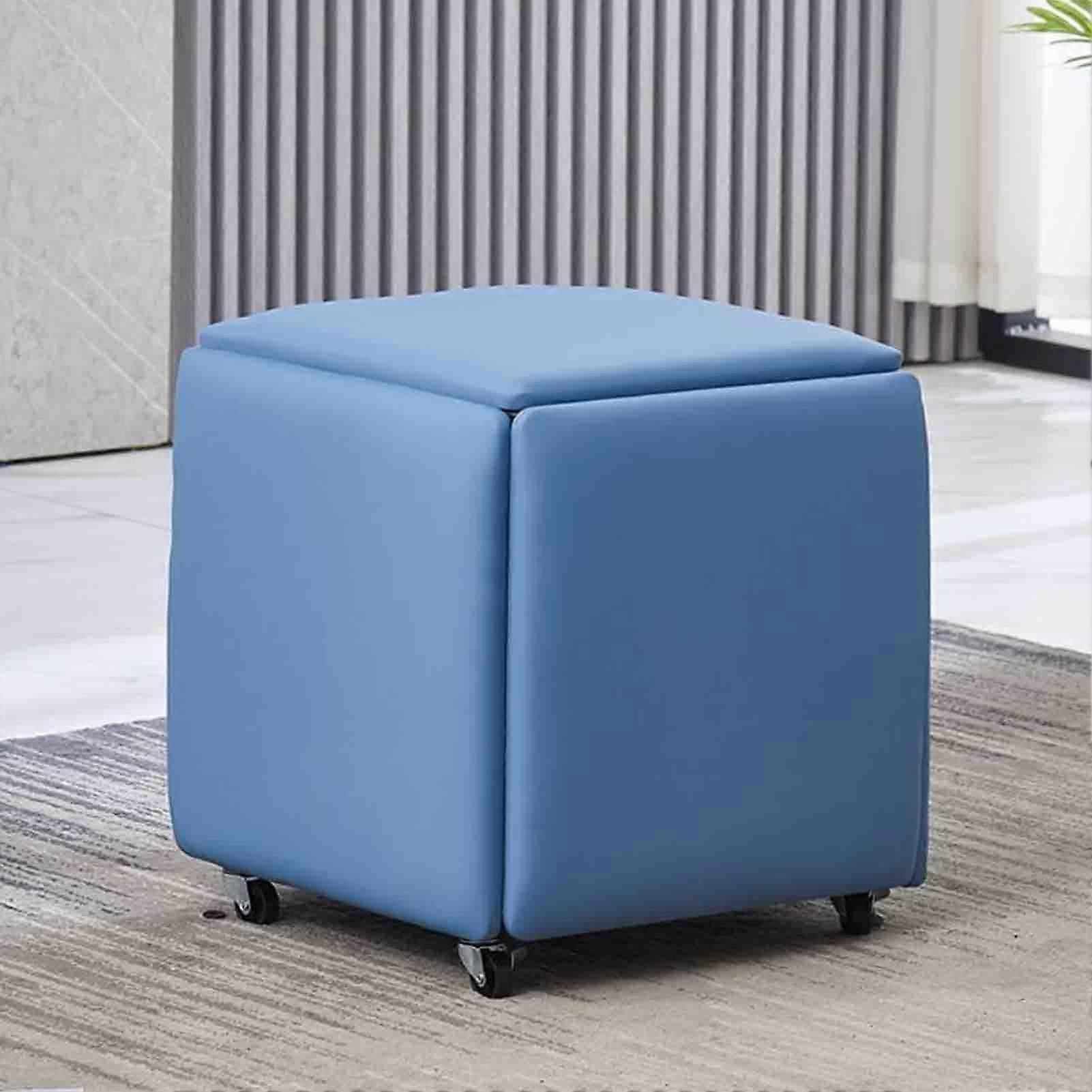 Outdoor Waterproof Stackable 5 in 1 Multifunction Sofa Chair Stool 48x46x46CM for Parties and Vanity Versatile Seating Cube