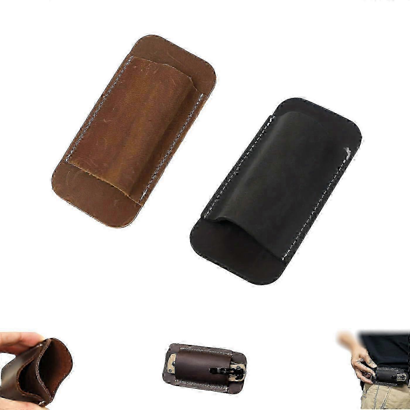 Retro Belt Carrying Leather Knife Scabbard Horizontally, Horizontal Knife Sheath for Belt 2025