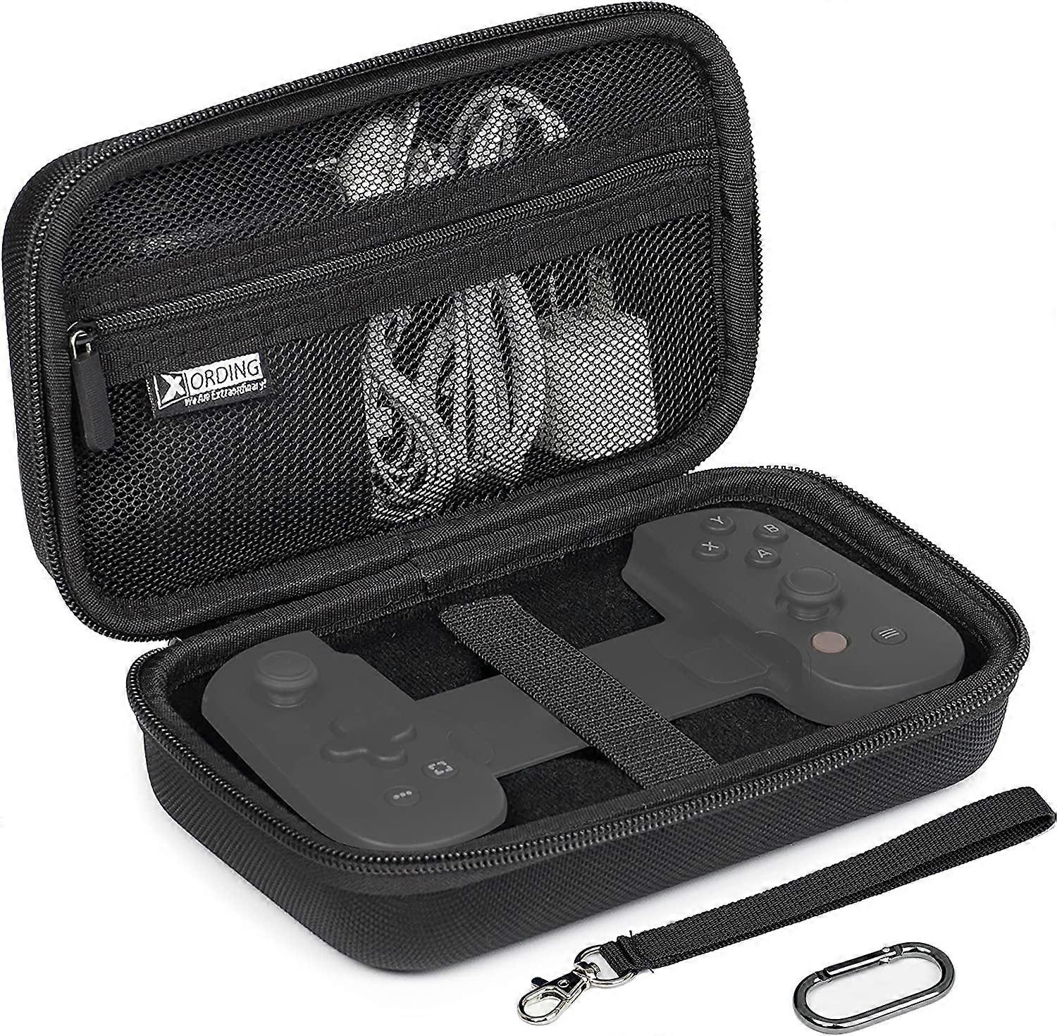 Carrying Case Compatible with Backbone One, Nylon Hard Shell, Large Protective Carrying Case, with a Wrist,