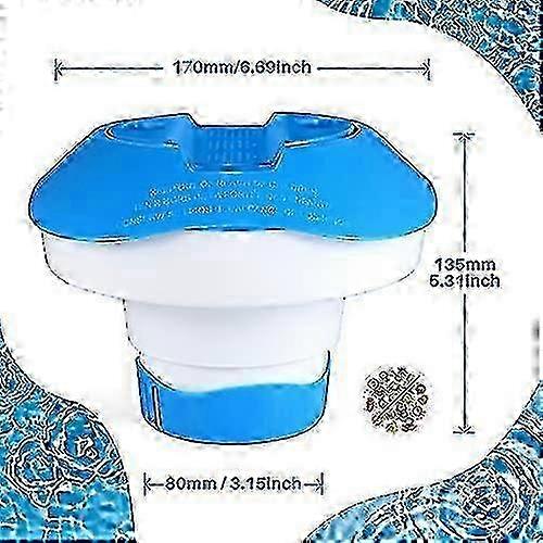 - Floating Dispenser, Floating Product Dispenser Chlorine Tablet Dispenser for Pools, Spas, Hot Tubs