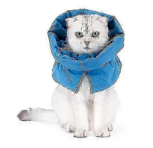 طوق الانتعاش القط ، لينة قابل للتعديل القط الإليزابيثي طوق القط الرقبة واقية طوق الرقبة طوق بعد الجراحة للقطط هريرة منع من لعق