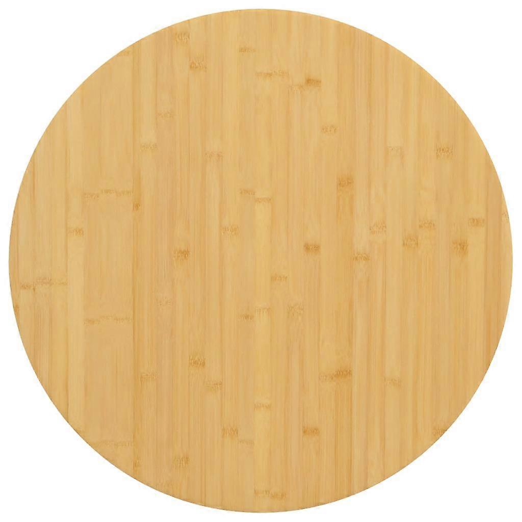 Tischplatte Ø70x2,5 cm Bambus