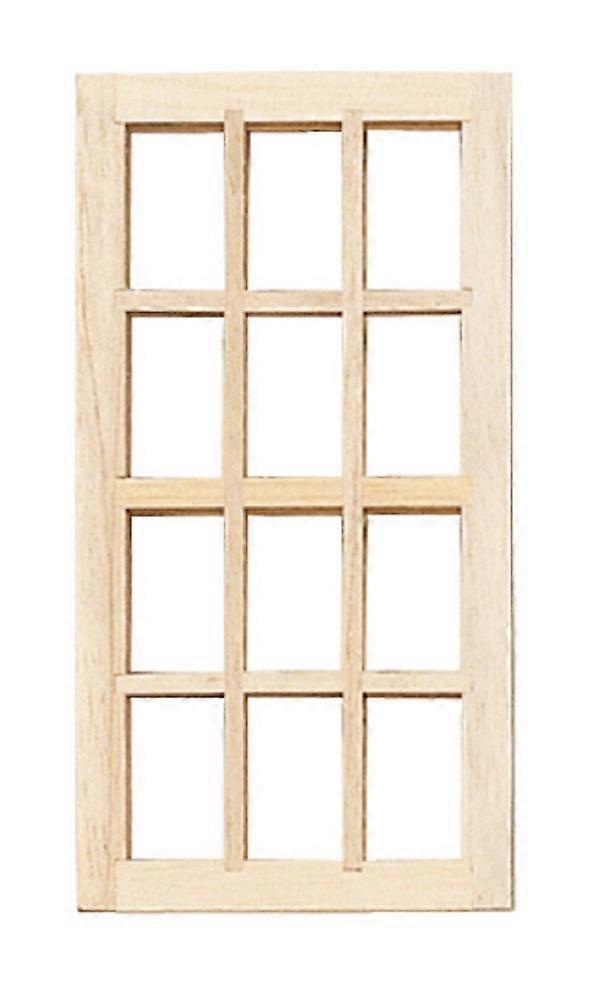 ドールズハウススタンダード12窓1:24ハーフスケール木製