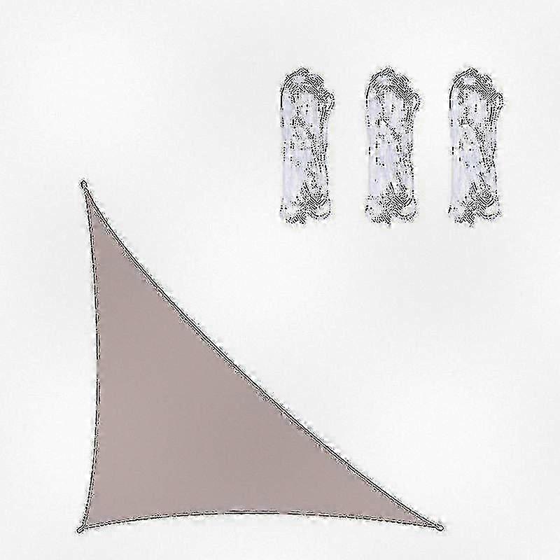 Waterproof Triangle Sun Shade Sail for Garden Patio Pool Camping Outdoor Canopy in Multiple Sizes