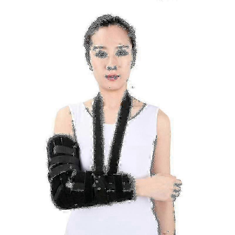 Elbow Fixat Belt Arm Fracture Fixat Splint Fom Fracture Bracket Sprain Protector Sling