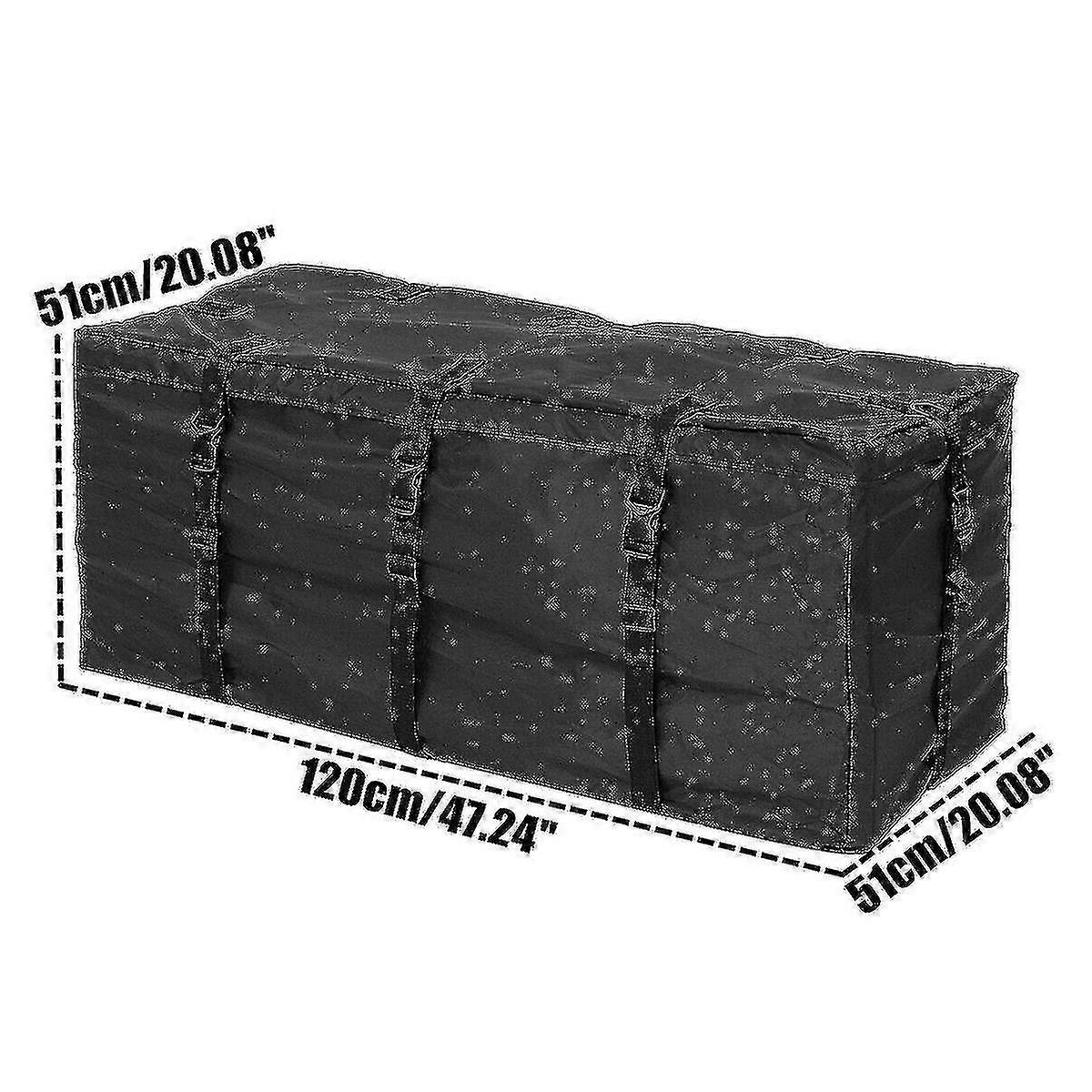 حقيبة سقف السيارة العالمية المقاومة للماء - حامل تخزين البضائع للسفر لسيارات الدفع الرباعي ، سيدان ، فان أوروبا