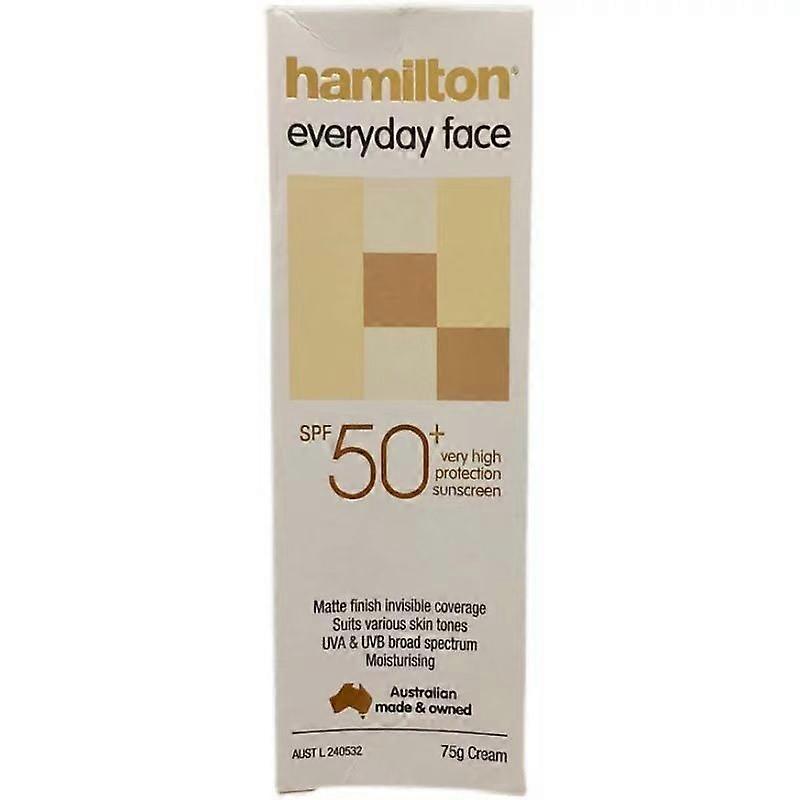 Hamilton Facial Sunscreen SPF50+