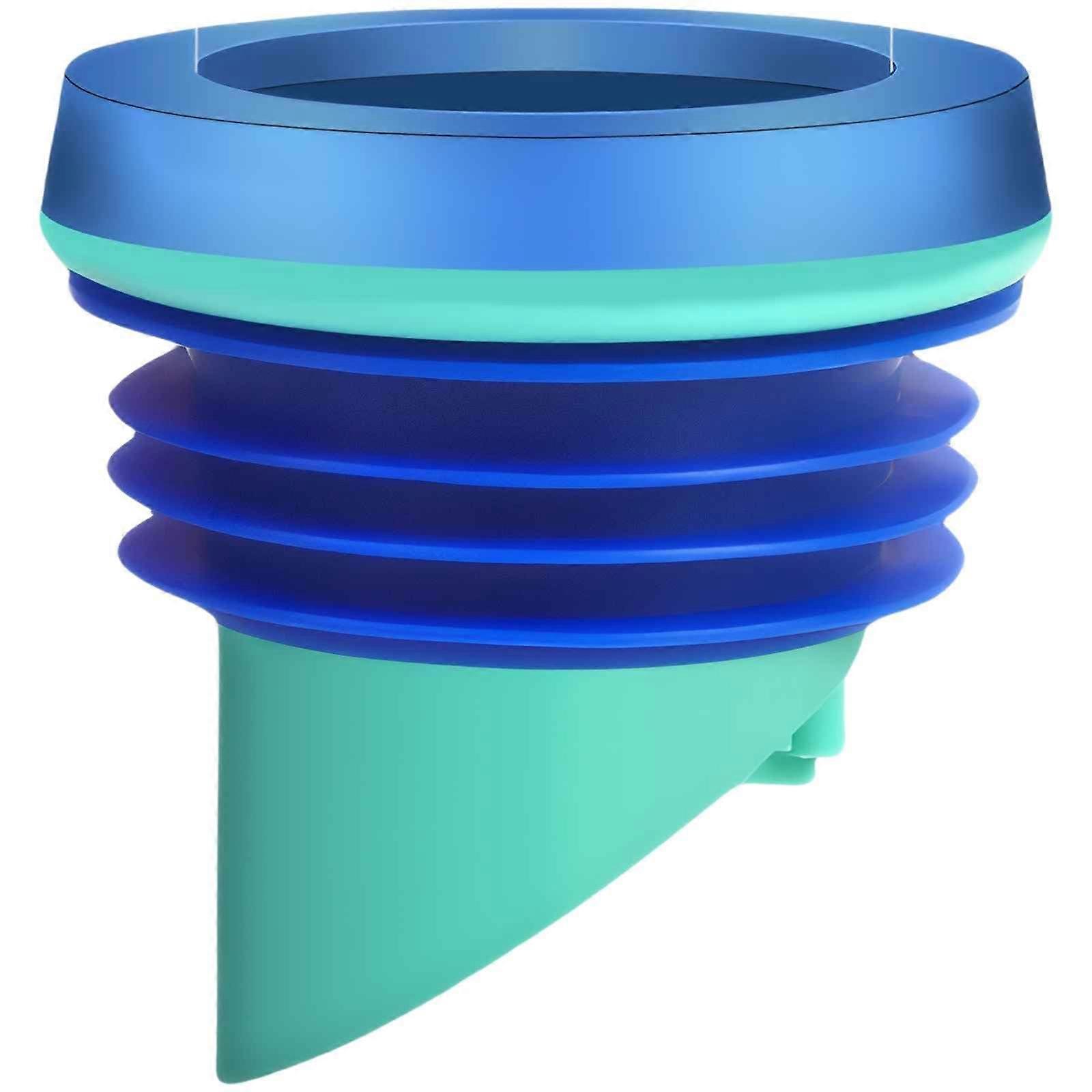Self Closing Toilet Flange Seal for 100110mm Drain Pipes with Spring Closure for Long Lasting Leak Prevention