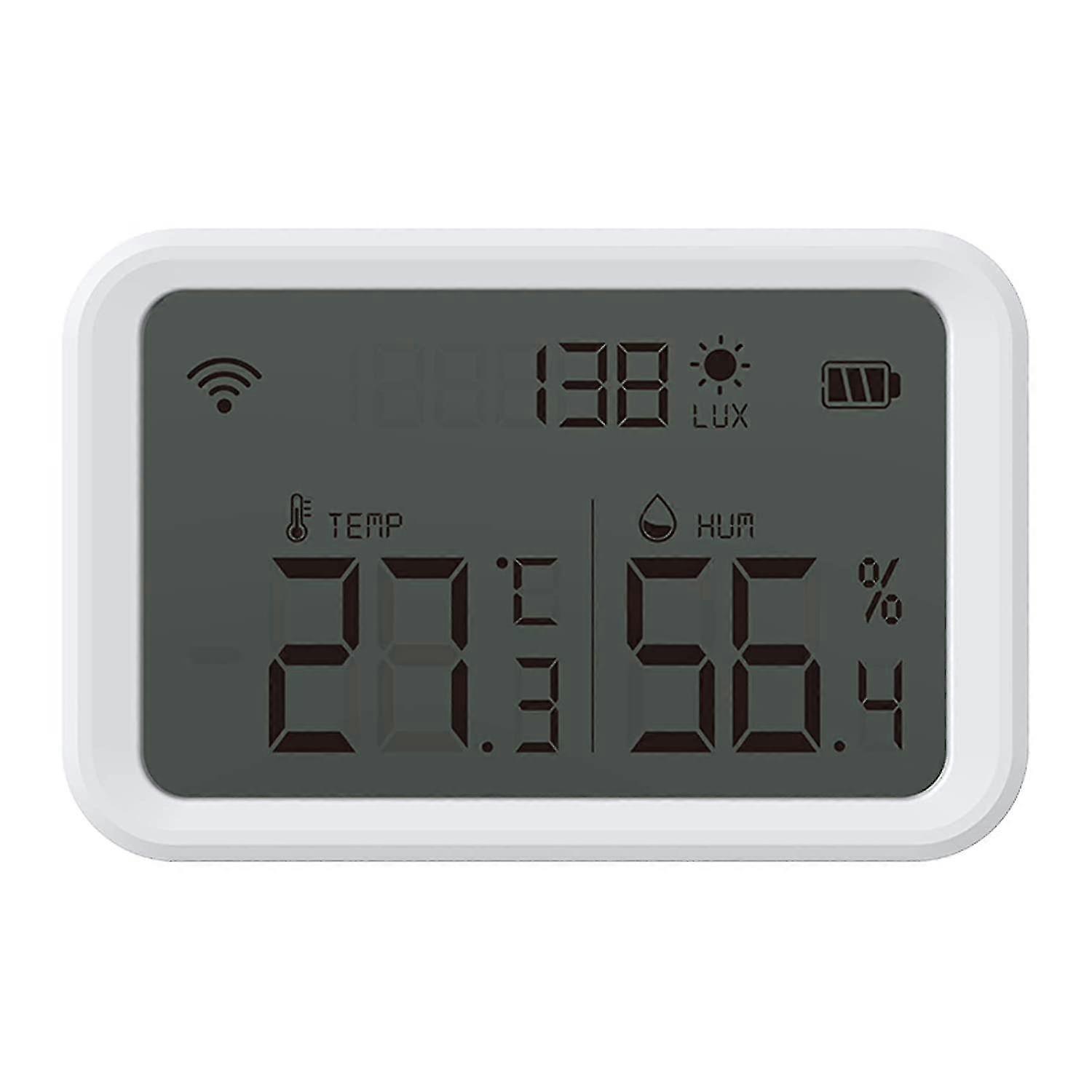 Smart Temperature Humidity Sensor Zigbee Wireless Hygrometer Thermometer with APP Alerts And Export Data for Greenhouse Wine Cella szrh21