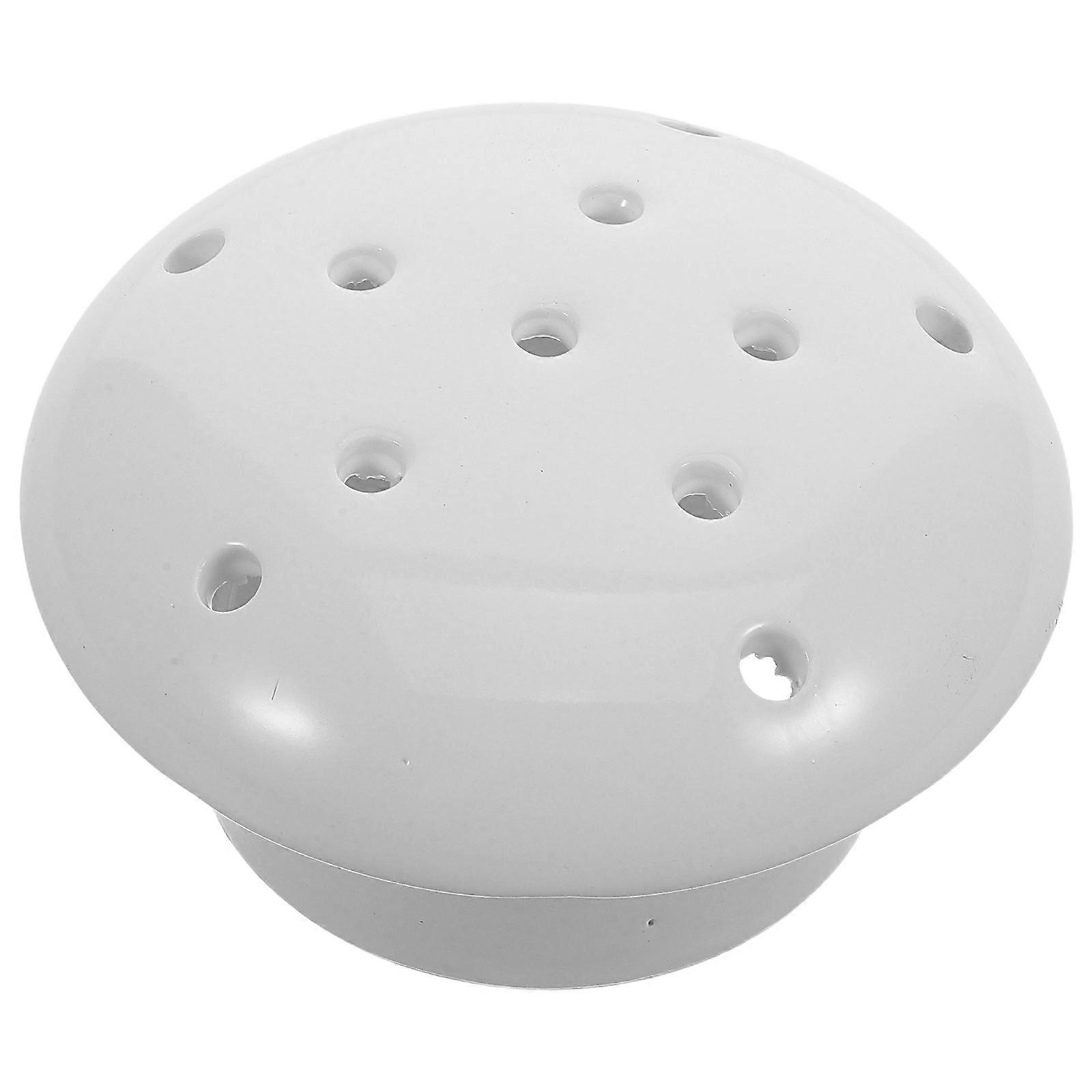 Universal Urinal Strainer Ceramic Stopper for Bathroom Toilet White