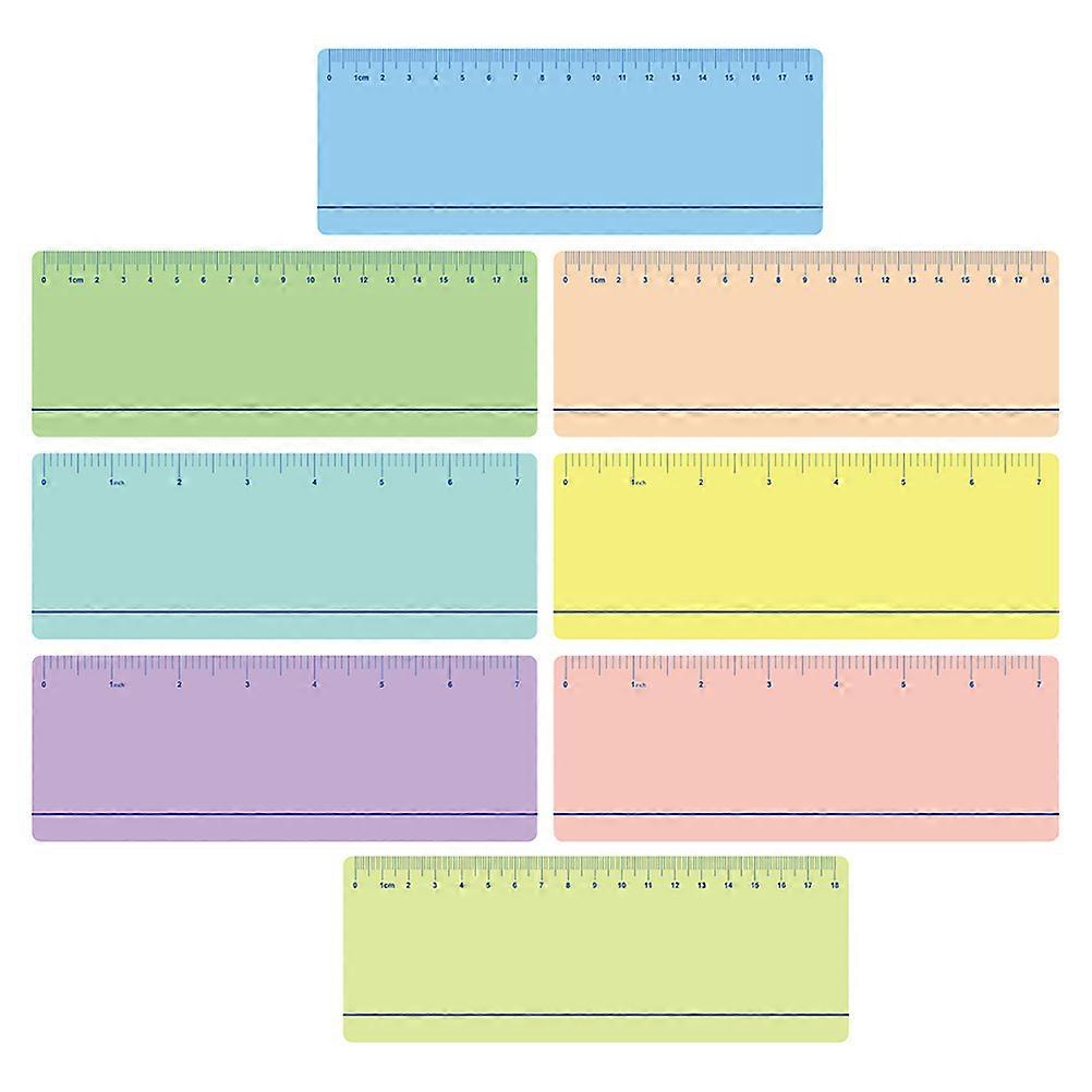 Reading Tracking Ruler for Home Use 8Pcs Guided Reading Strips
