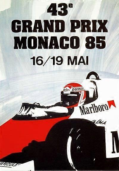 Monaco 1985Jigsaw Puzzle Brain Teaser EB 2516