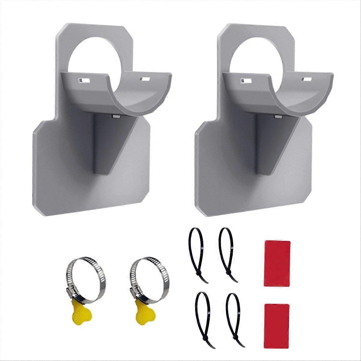 2 Set Swimming Pool Pipe Holder, Pool Hose for Above Ground Pool Gray