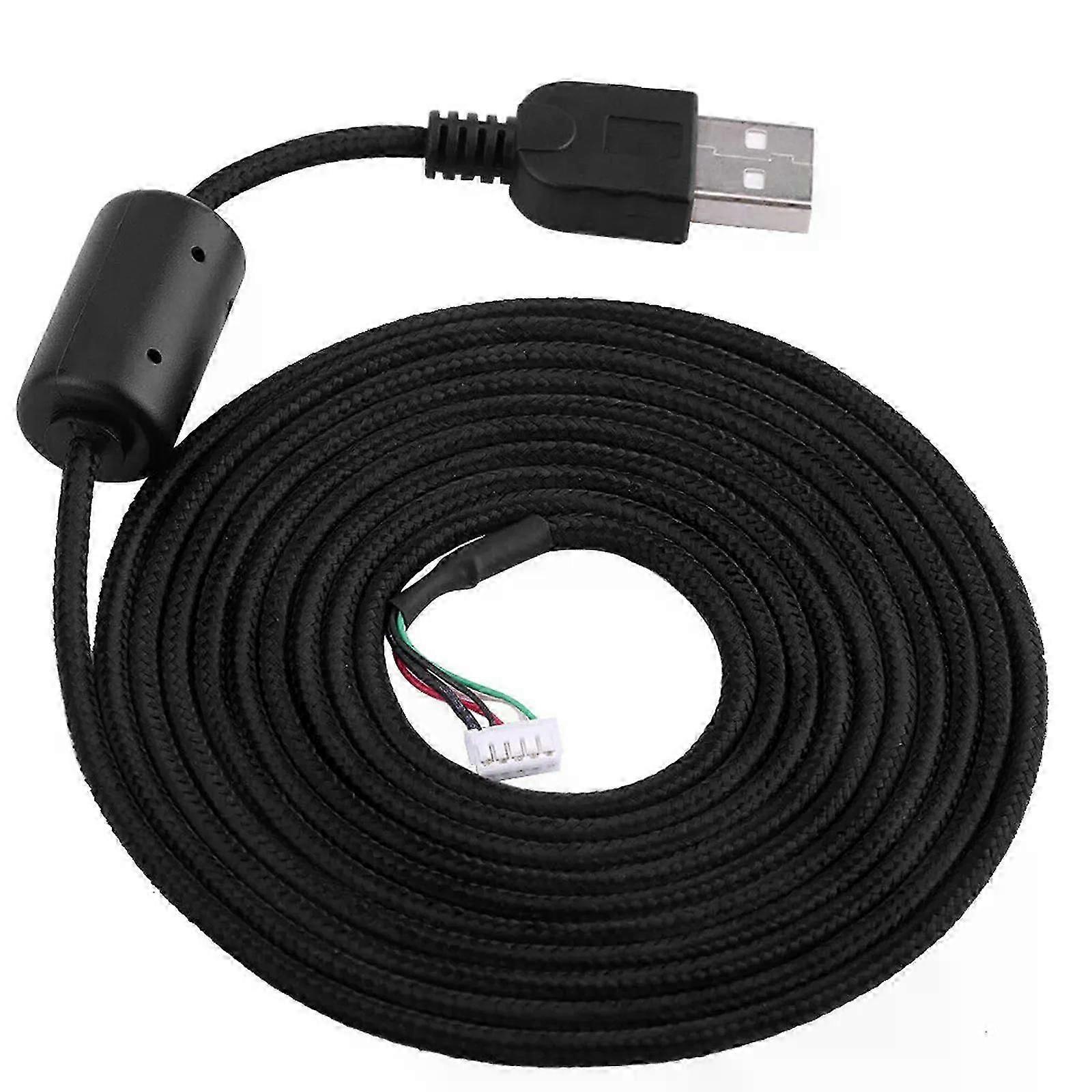 NEW 2M Mouse Wire Line USB Cable for Logitech G5 G500 G500S Replacement Mouse Wire Line