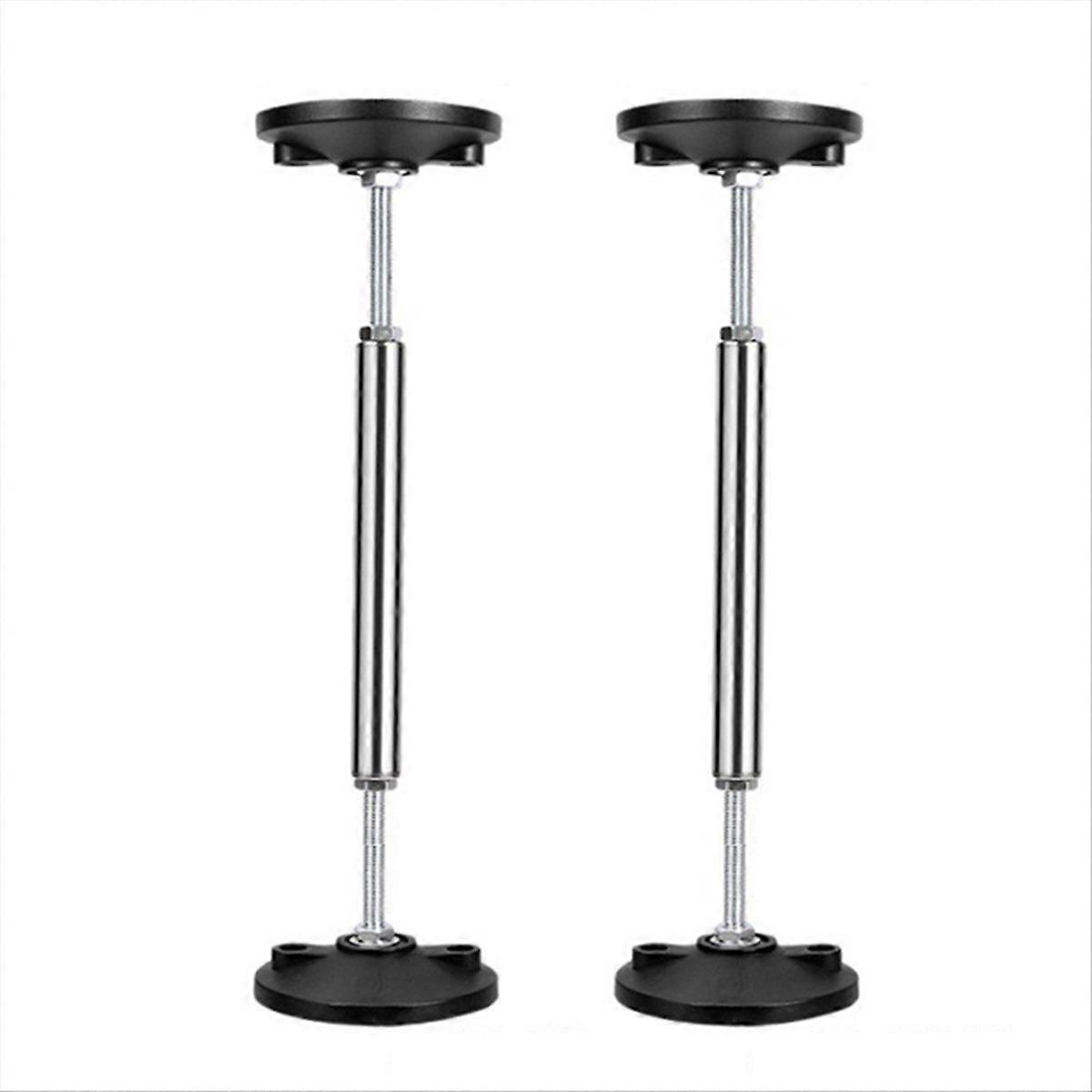 2Pc Telescopic Support Rod Stainless Steel Cabinet Adjustable 30-45cm