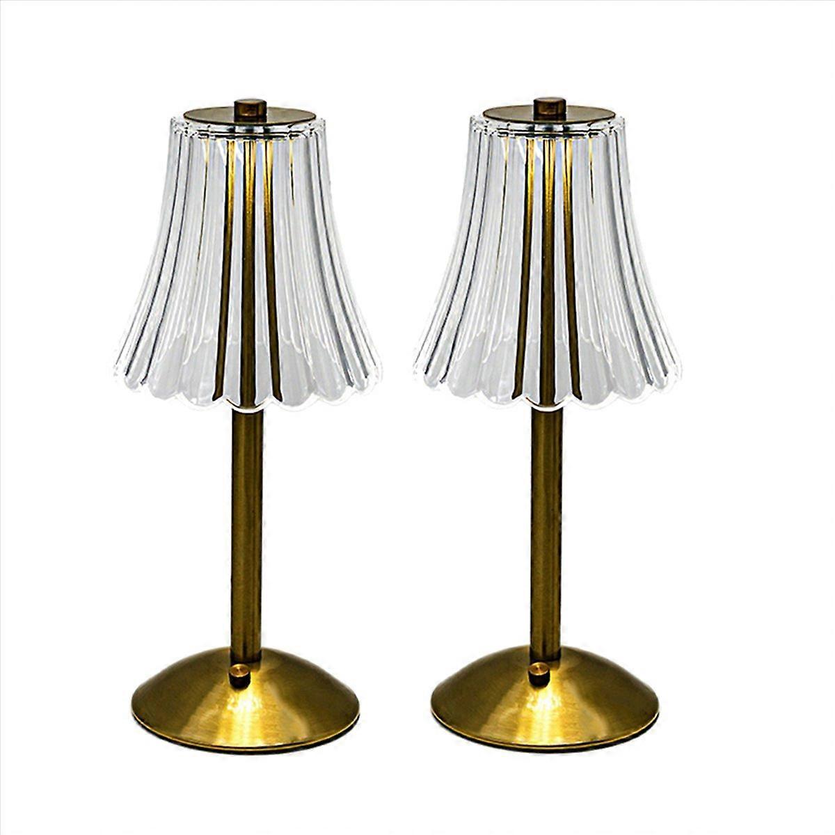 LED Crystal Decorative Table Lamp for Restaurant Cafe