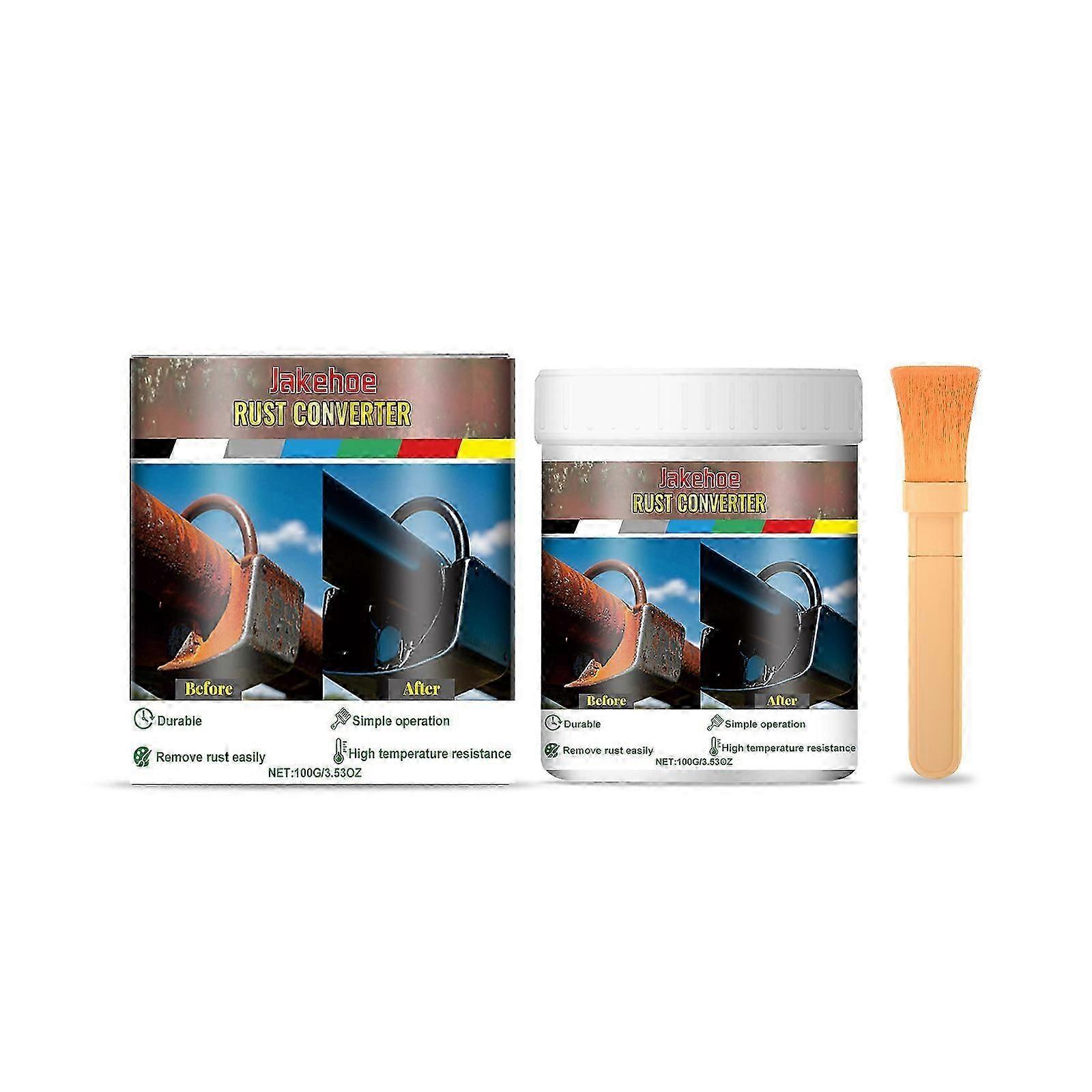 AntiRust Conversion Paint  Metal Rust Remover  Protective Coating, Easy Application, 1 Set