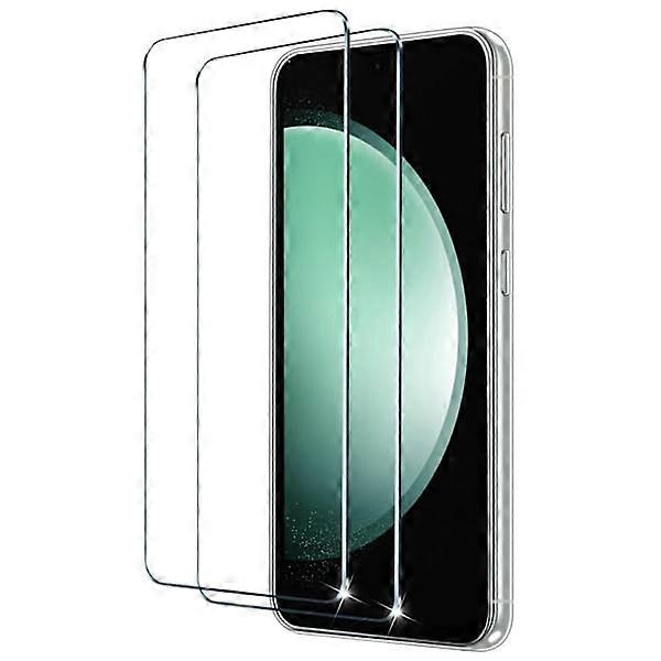 2-Pack compatible with Samsung S24 - Tempered Glass Screen Protector