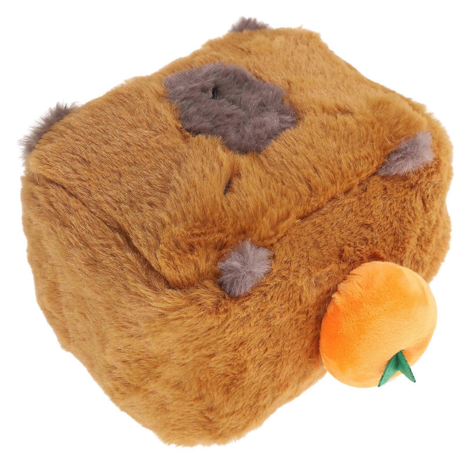 Creative Animal Shape Tissue Holder Multi Color Plush Cover For Desktop Use Large Capacity 1Set