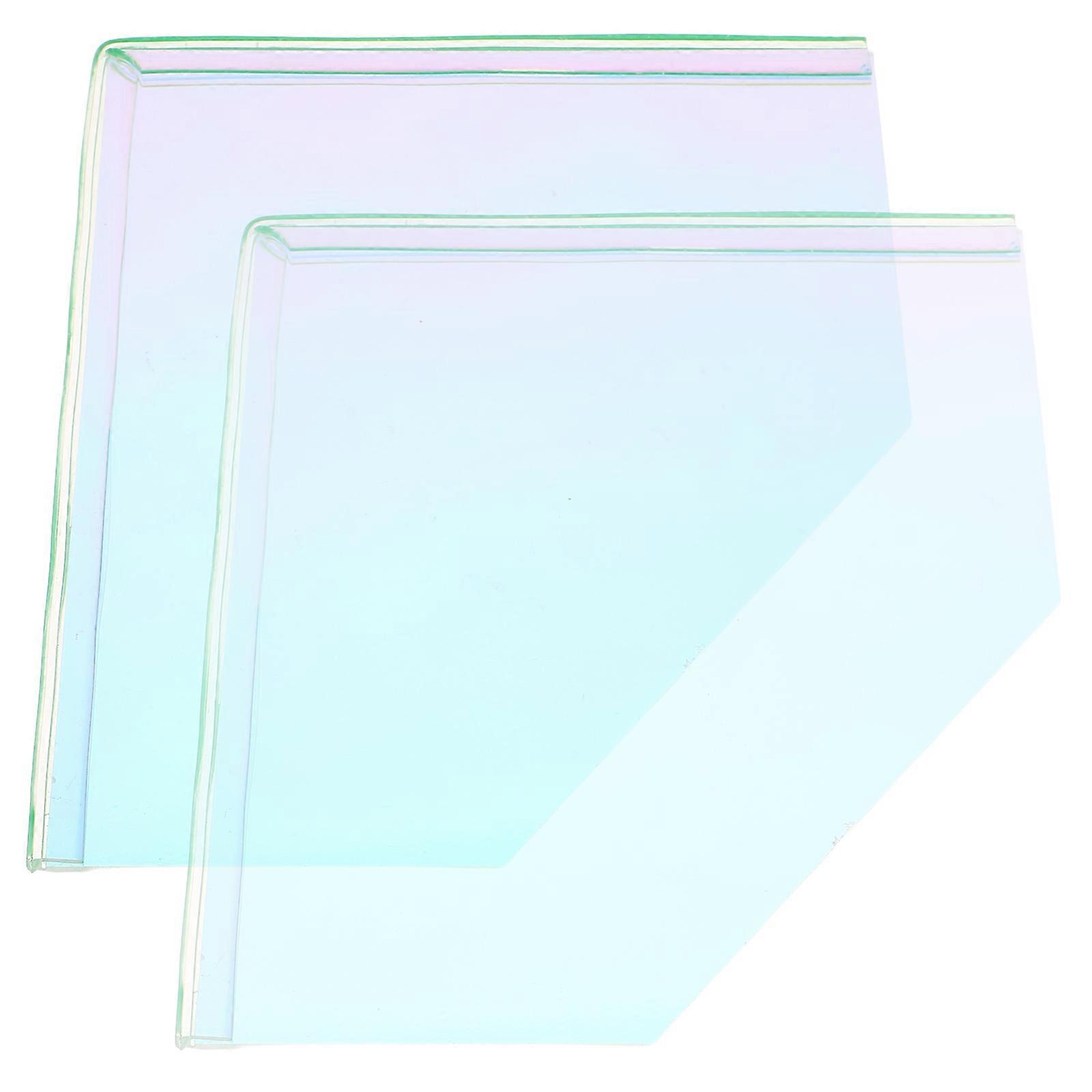 Splash Guard Acrylic Shower Screen for Bathtub Use 1Pair