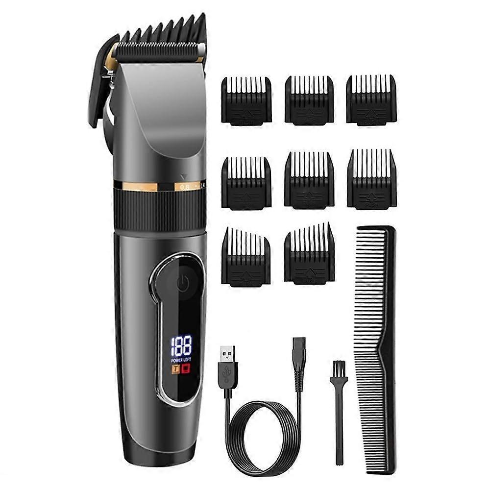 Men's Hair Clippers Cordless Trimmer with Precision Length Control and Speed Motor for Men