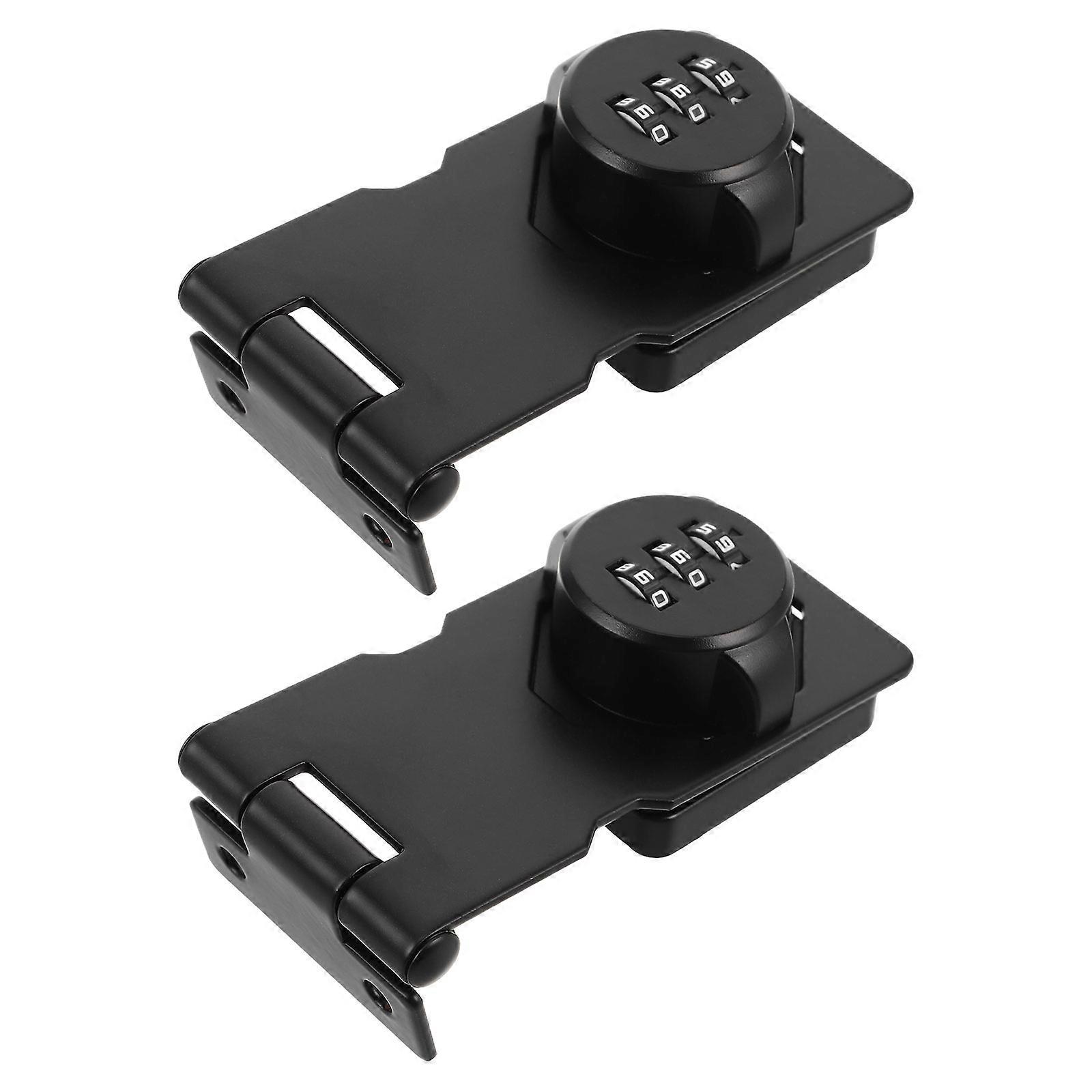 Door Safety Lock Keyless Combination Lock for Cabinets 2Pcs Set