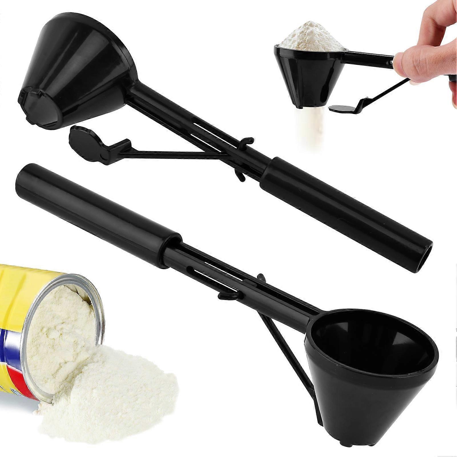 Reusable 10g Measuring Coffee Scoop Funnel with Spill Design and Long Handle for Keurig KCup Pods