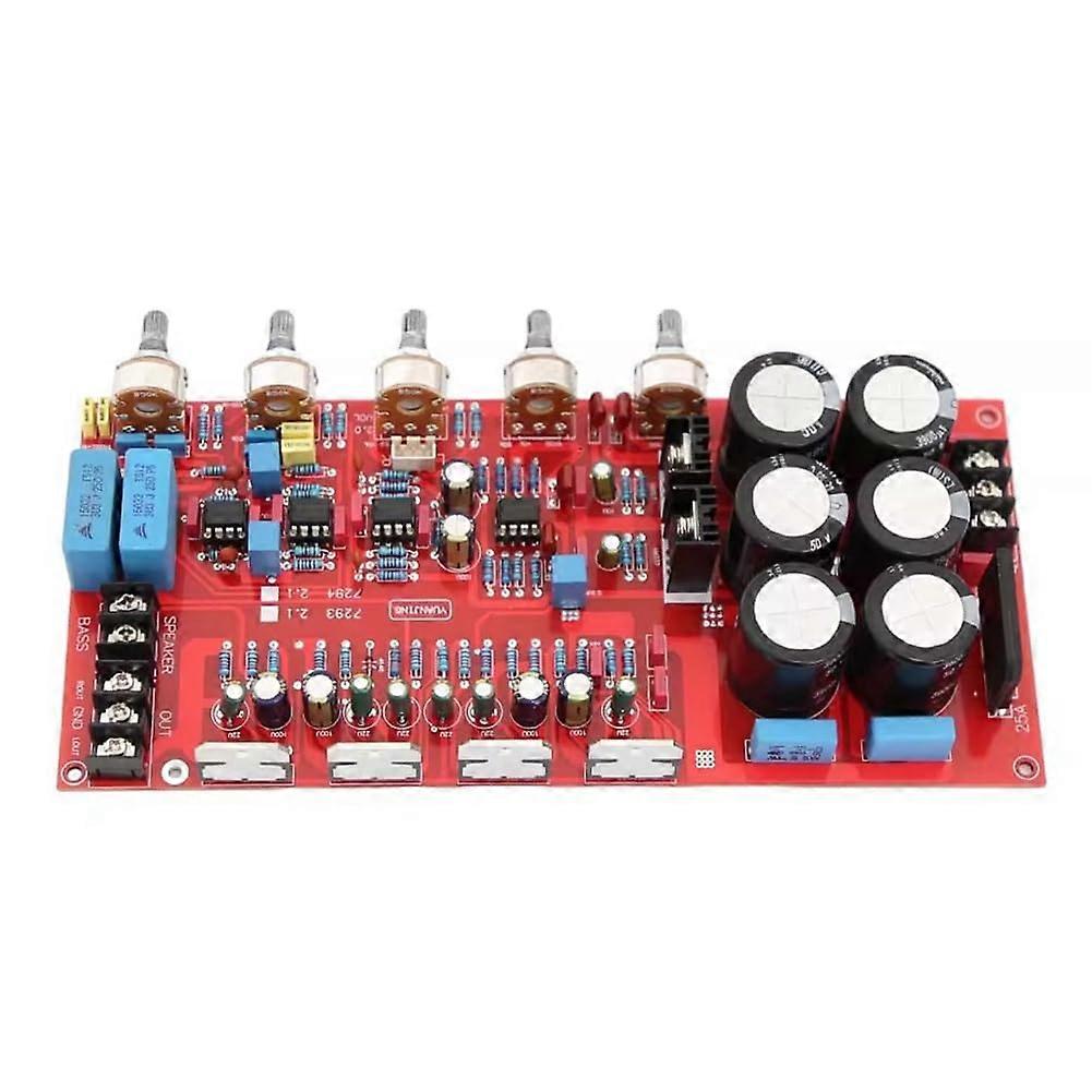 TDA7294 2.1 Channel HiFi Audio Amplifier Board 2X80W+160W Subwoofer Amp with Noise Reduction