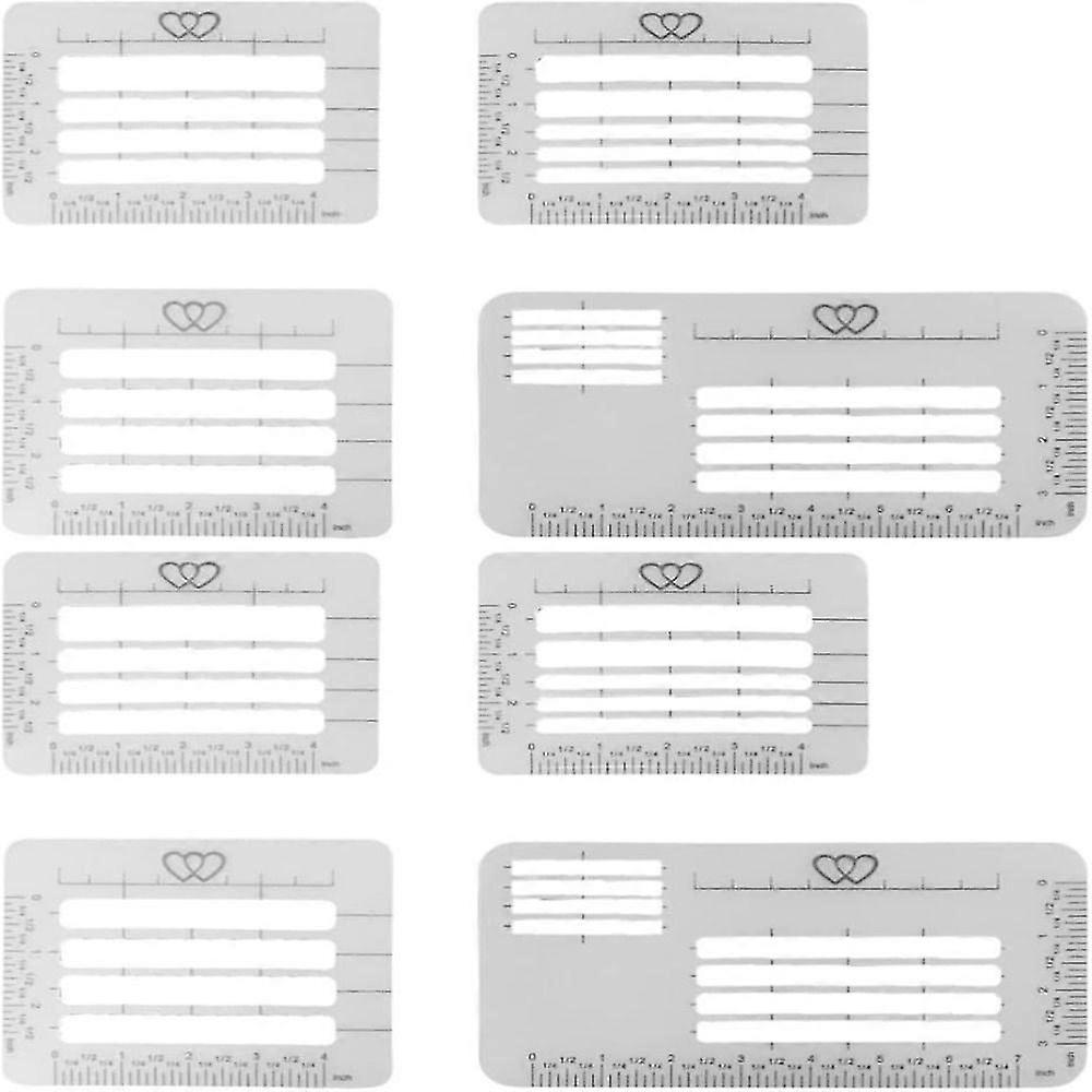 Envelope Addressing Guide Stencil Templates Ruler Guide