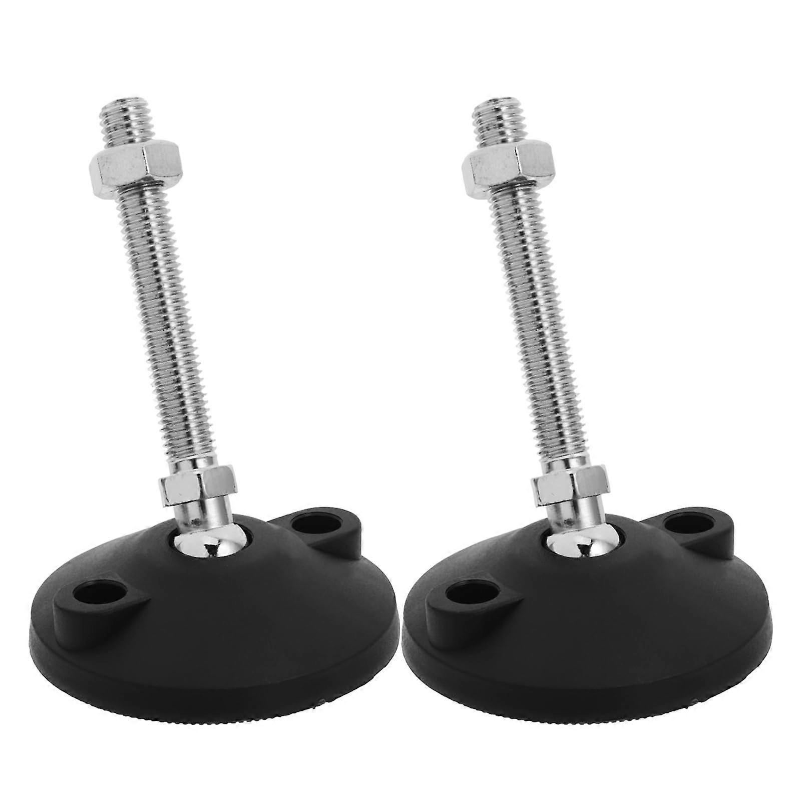 2pcs Adjustable Heavy Duty Furniture Leveling Feet with AntiSlip Grip for Tables and Workbenches