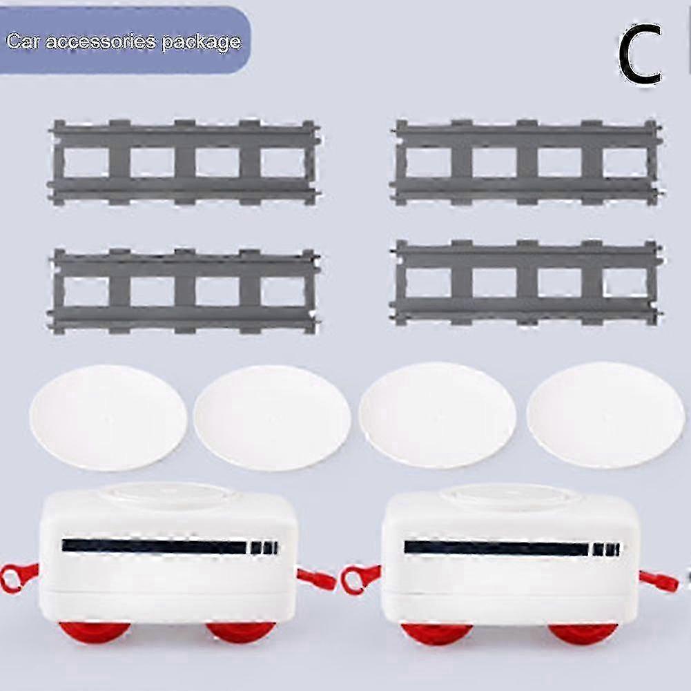 Track Dining Table Props Rotating Small Train Tableware Revolving Sushi Table