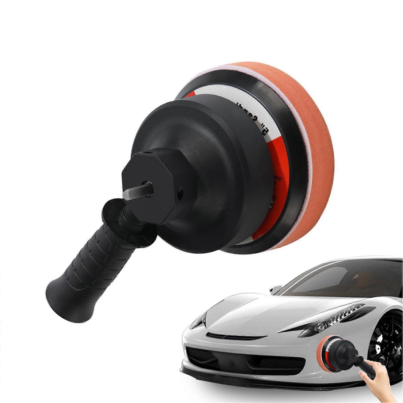 Cordless Car Polisher with Variable Speed, Detachable Handle, Low Noise for Scratch Removal