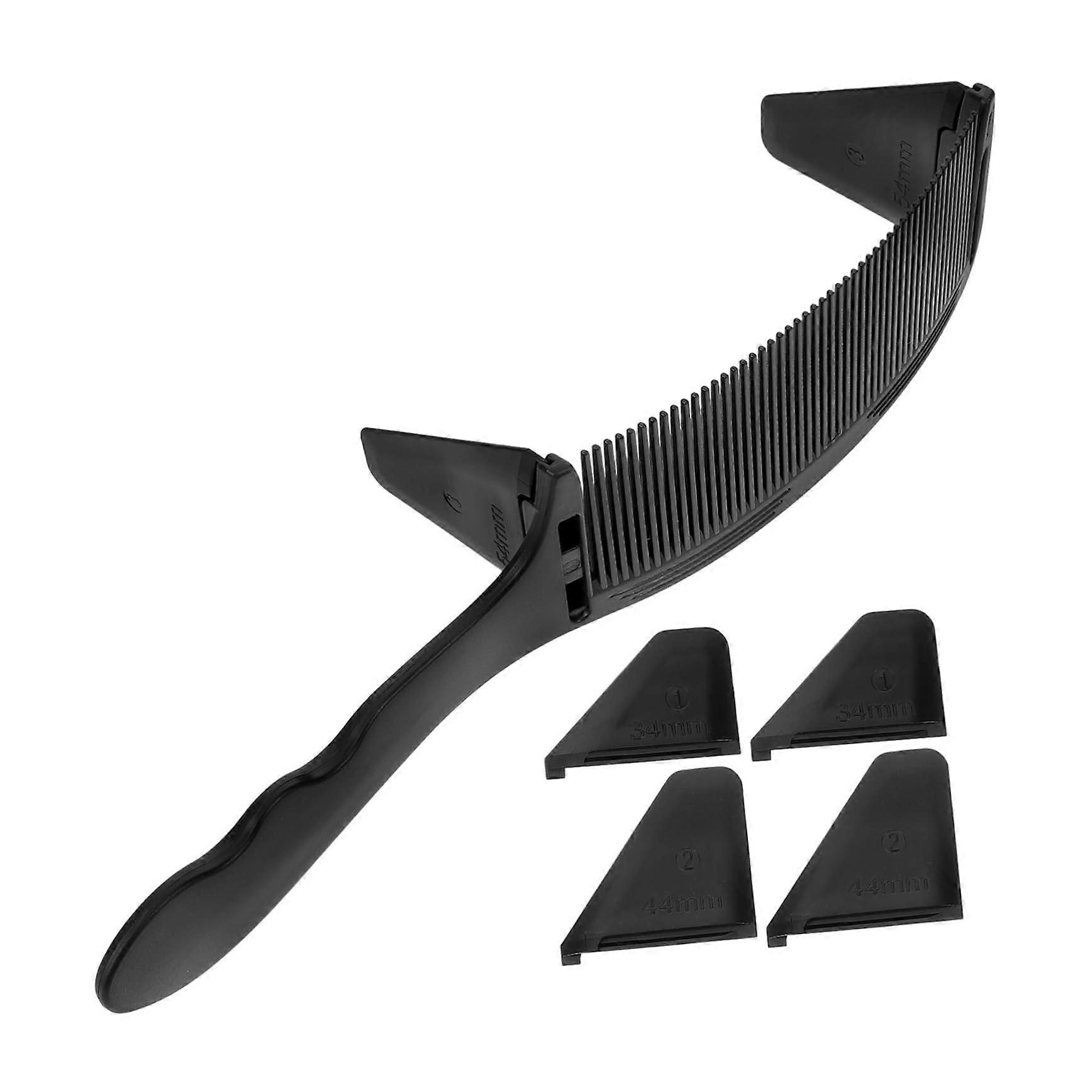 Adjustable Barber Comb for Men with Precision Grooming Control, Compact Beard and Mustache Comb