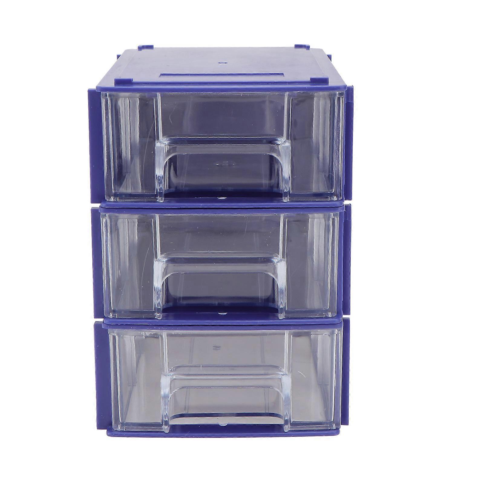 Five Hardware Storage Box Component Box for Storage 3Pcs Thickened Plastic Containers