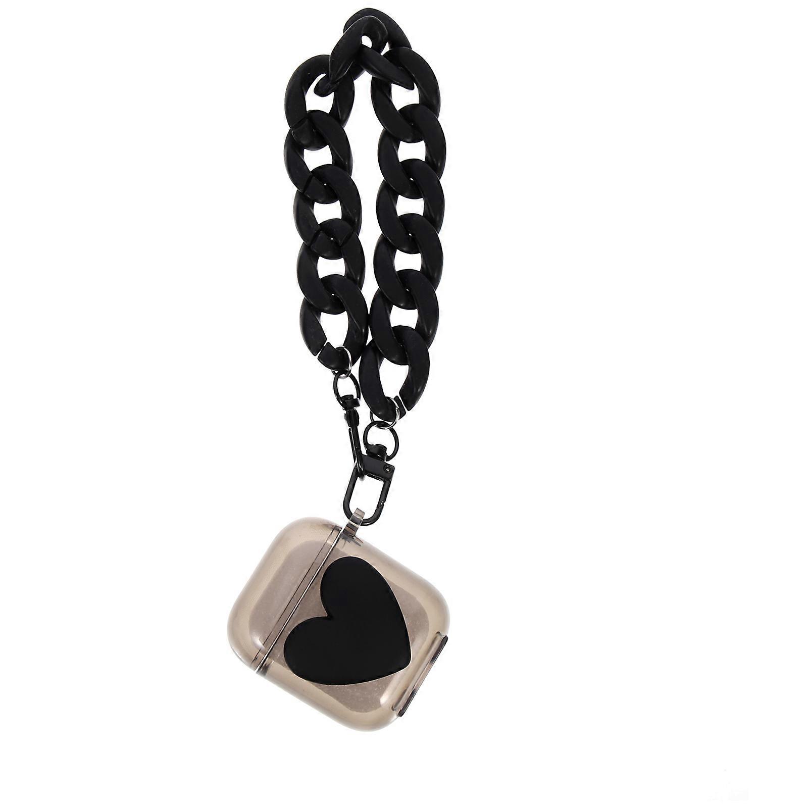 5Pcs Wireless Earphone Cover with Decorative Heart Pattern for