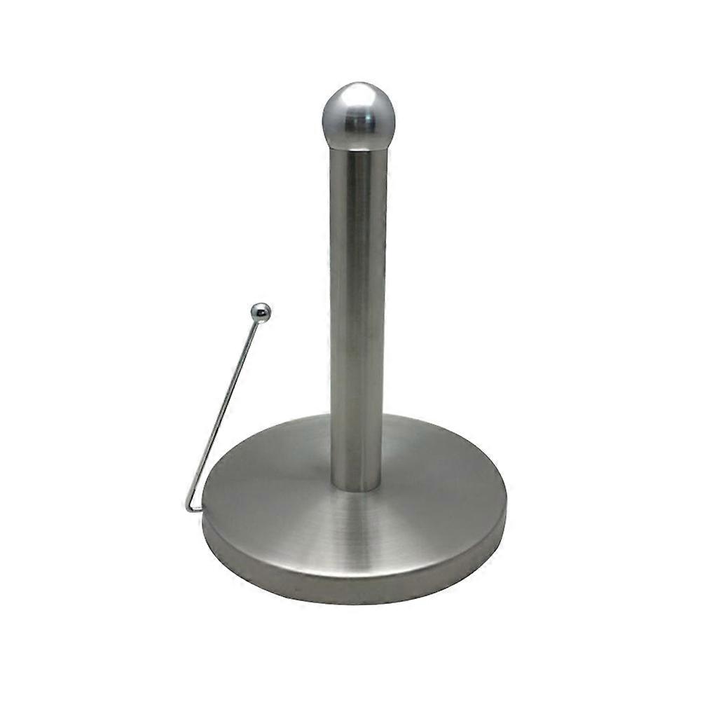 Stainless Steel Roll Paper Holder for Kitchen Use Vertical Design