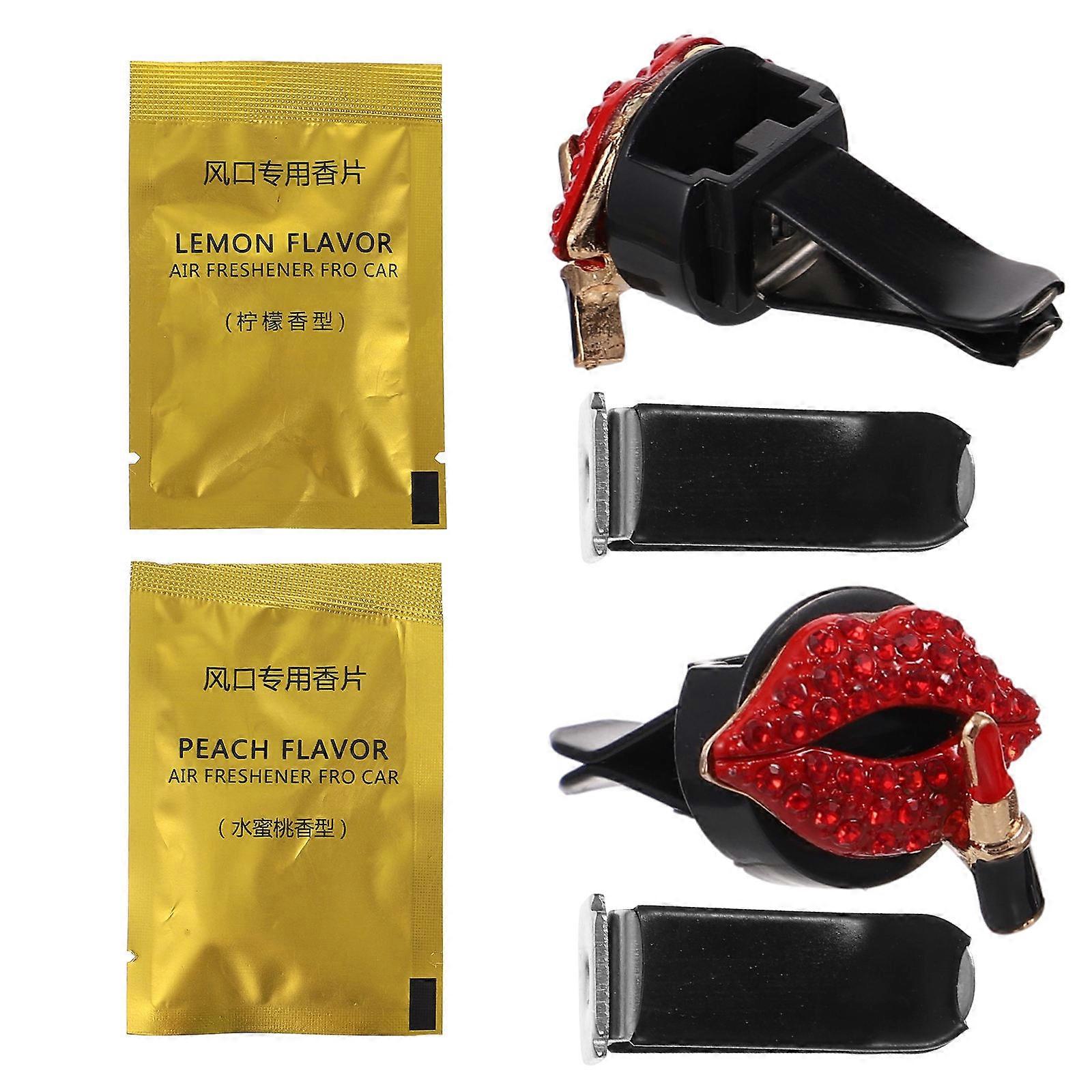 Car Aroma Diffuser Clip for Air Vent Use 2Sets Perfume Decoration