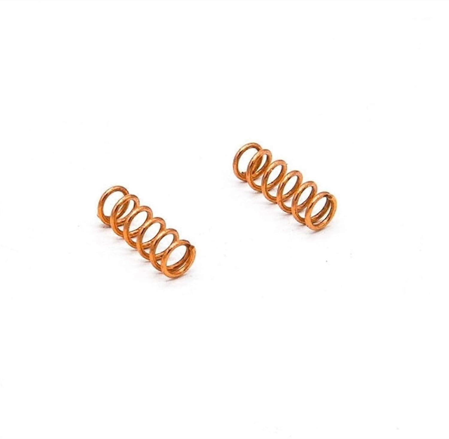 Solid 10pcs Pure Copper Spring for Car Heating Plug and Electric Accessories