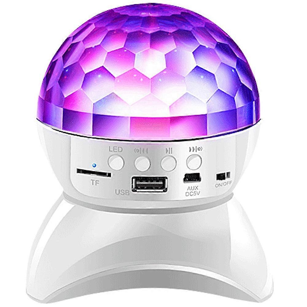 Mini Wireless Bluetooth-compatible Speaker with Color Light Support U Disk, TF Card, Aux Input for H
