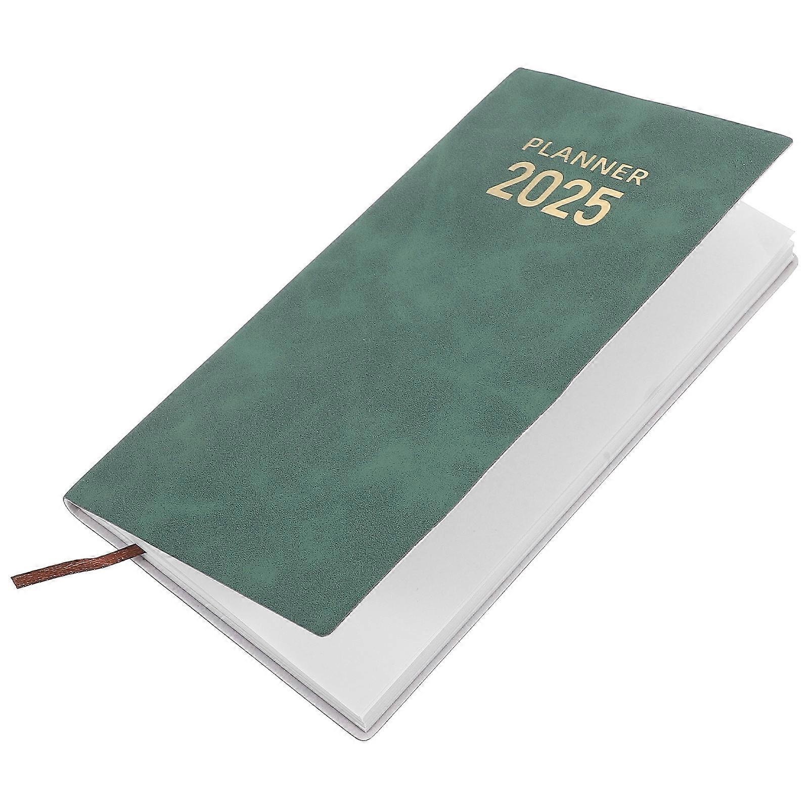 Academic Planner Work Planner Notepad for Office Use 4Pcs Green Notebooks